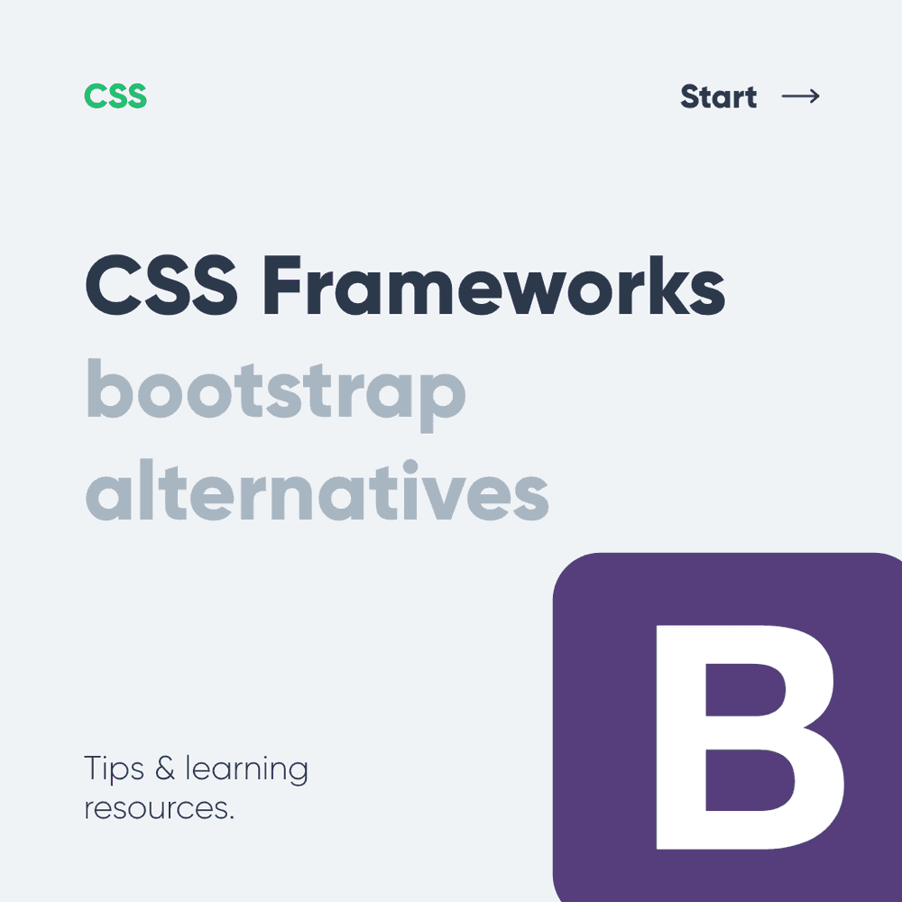 CSS Frameworks Bootstrap alternatives